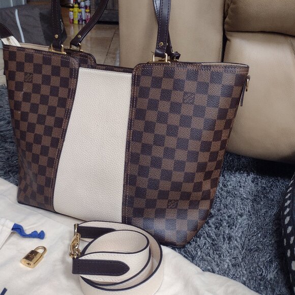 💯% STUNNING Authentic Louis Vuitton Jersey TaurillonDE/ Crême FULL inclusion - Picture 9 of 16